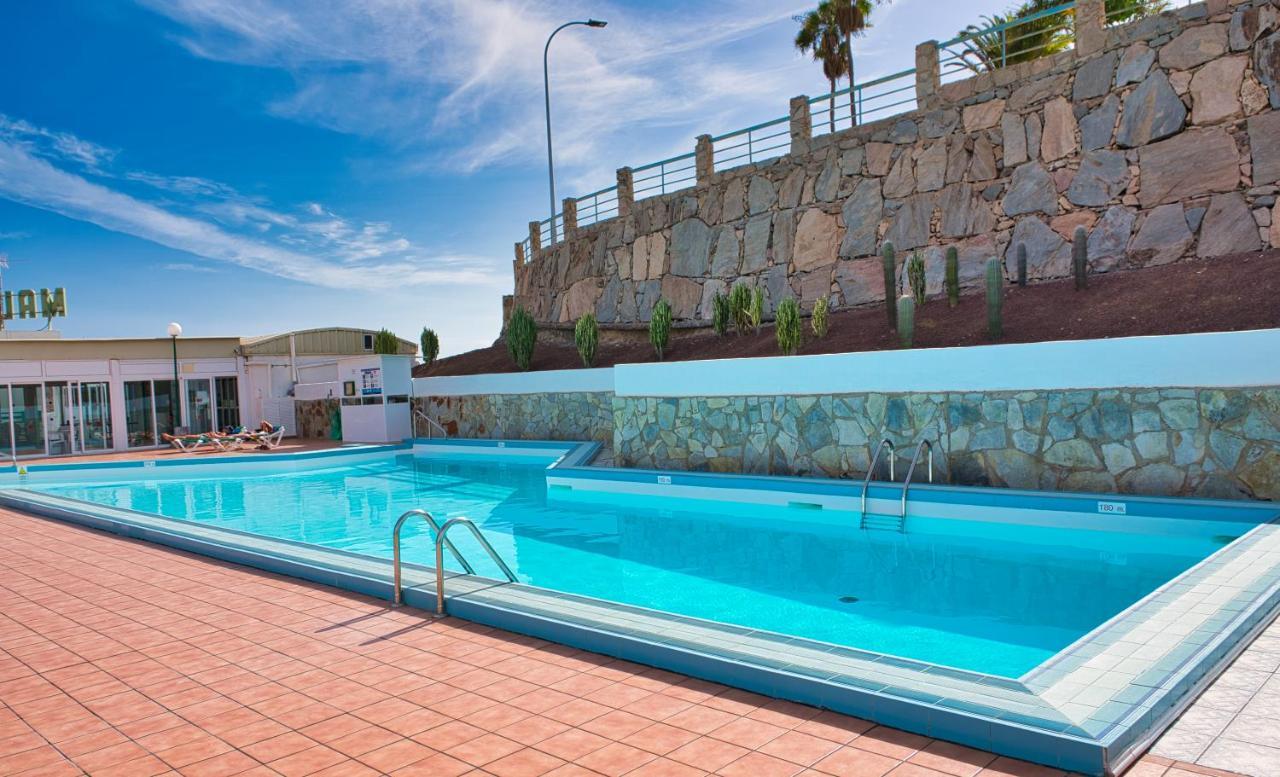 Malibu 2 Apartamento Con Aire Acondicionado, Campo De Tennis Y Piscina Con Solarium Puerto Rico (Gran Canaria) Exterior foto